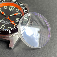 Double Dome Fit  NH34/5/6 31.5mm Side Step Use SKX007 Slim Thin Bezel and Thick Bezel Sapphire Glass Crystal