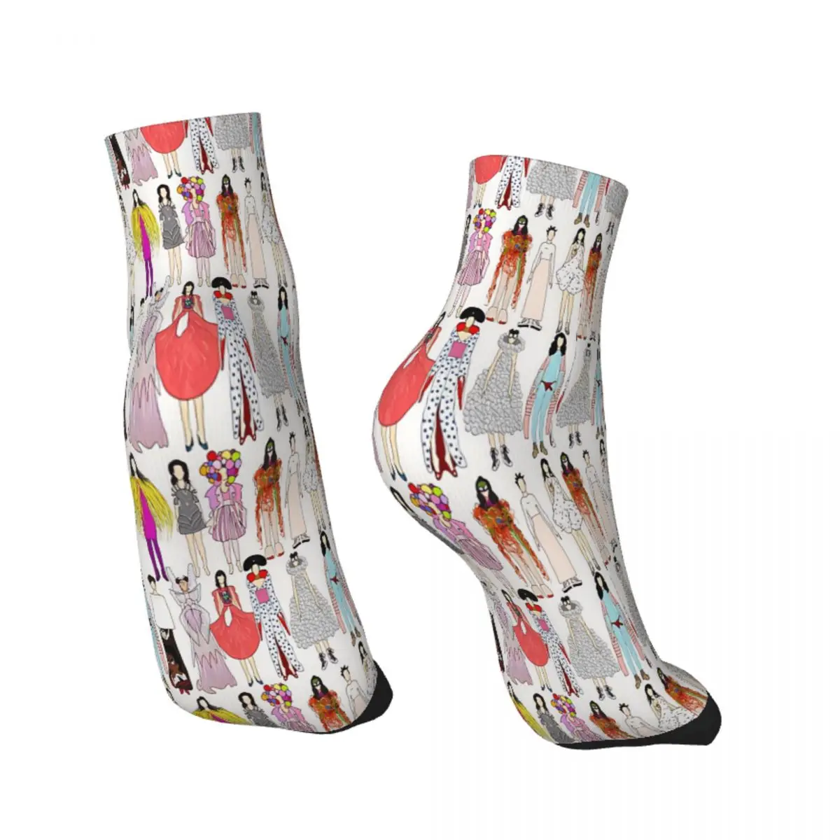 Outfits Of Bjork Pop Art Ankle Socks Male Mens Women Autumn Stockings Printed