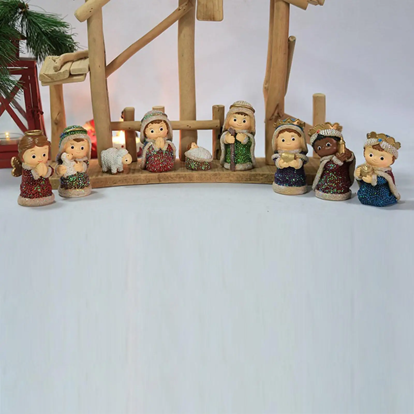 Christmas Nativity Scene Figurine Set Manger Scene Figurines Nativity Figurines