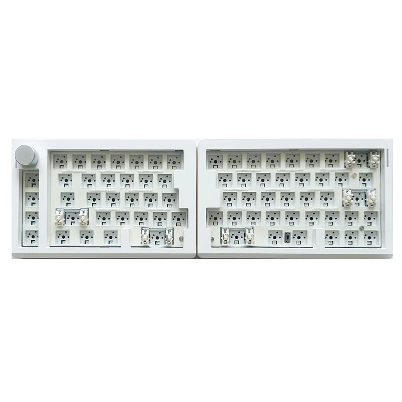 GMK70 Separate Gaming Mechanical Keyboard Kit VIA/Qmk 3-Mode Wireless Bluetooth Hot Swappable Gasket Keyboard