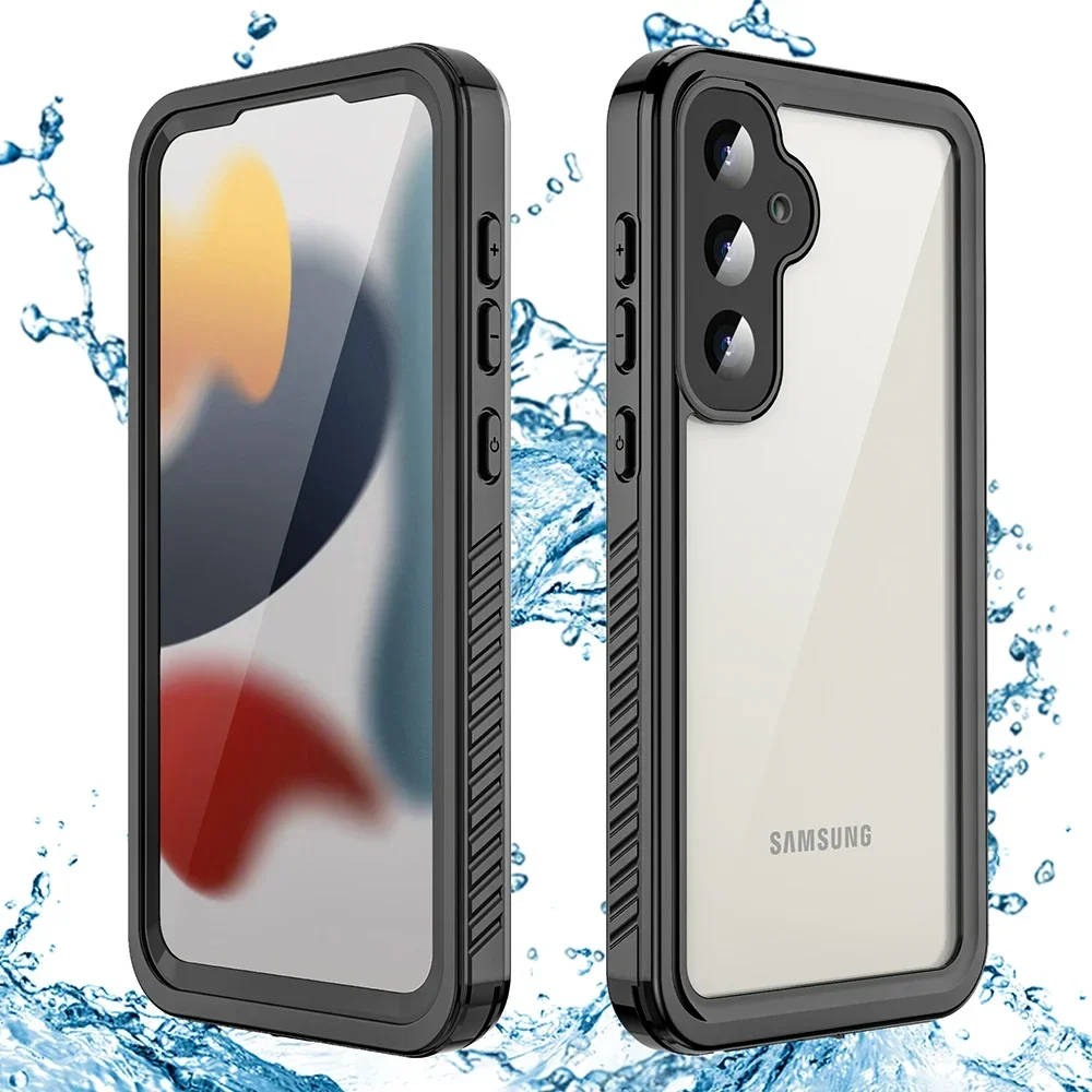 

S25 S24 S23 FE 5G IP68 Водонепроницаемый чехол для Samsung Galaxy S24 Ultra S25 S 24 S23 Plus S24FE Противоударный чехол для подводного дайвинга