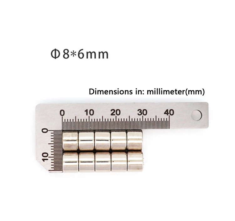 Runde Mikromagnete 8x0,5 8x1 8x2 8x3 8x4 8x5 8x6 8x8 8x10 mm Kühlschrankmagnet 8*0,5 8*1 8*2 8*3 8*4 8*5 8*6 8*8 8*10 mm DIY – Detail 13