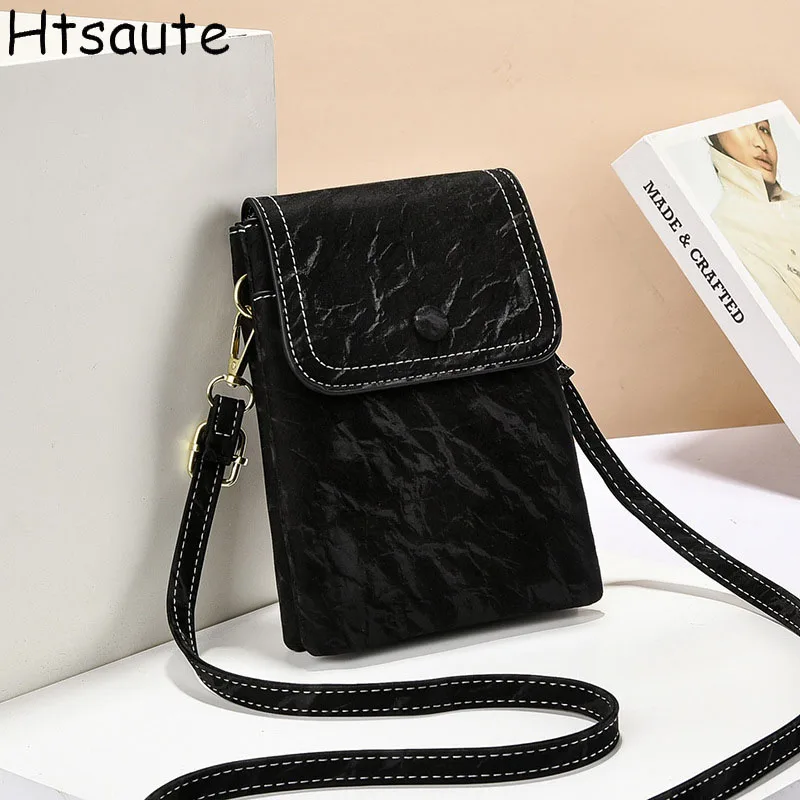 

Популярные женские сумки через плечо из искусственной кожи, кошелек для мобильного телефона, однотонная сумка-мессенджер с клапаном, маленькая женская сумка через плечо для женщин