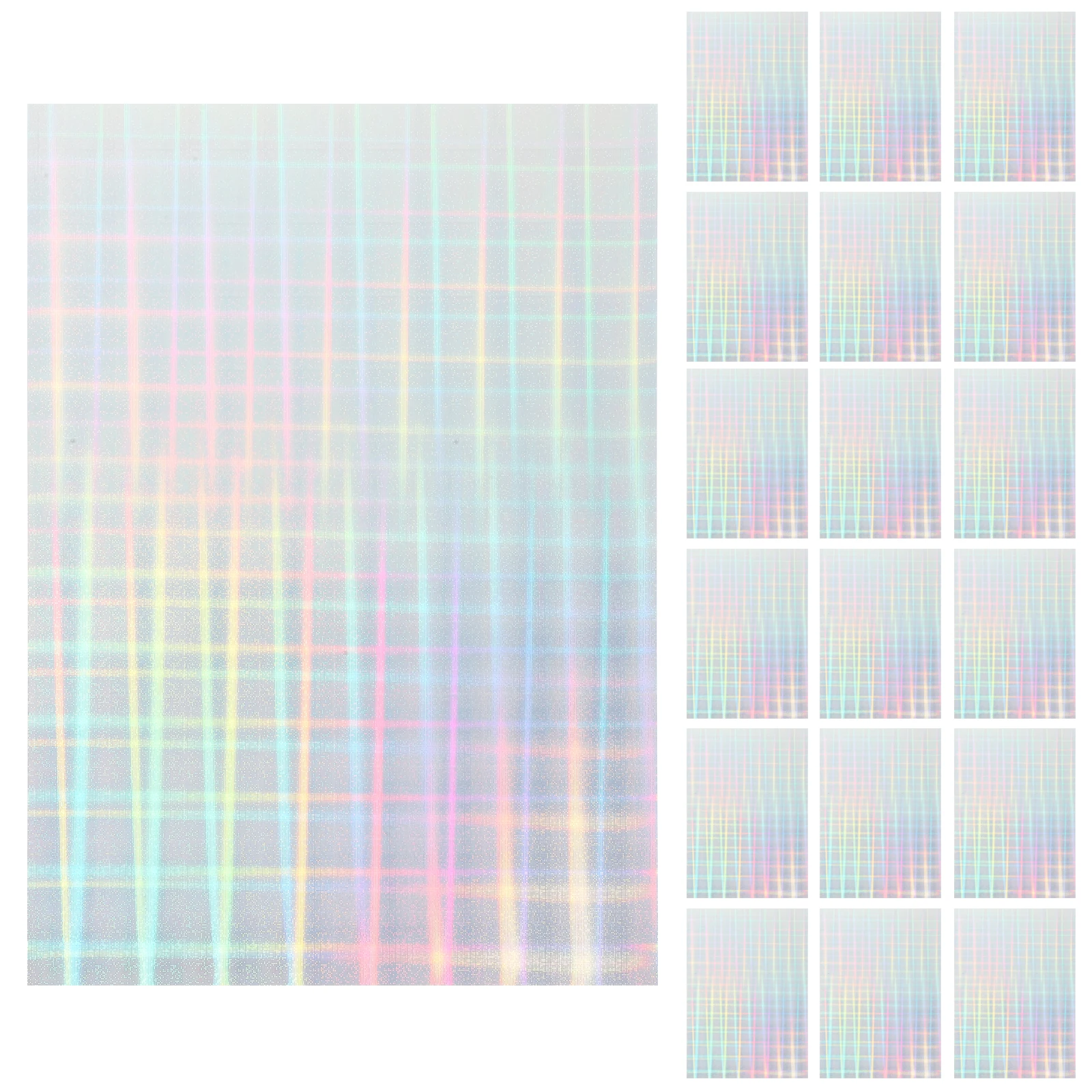 

20 Sheets A4 Self Adhesive Printing Paper Sticker Labels for Printer Lightweight Compact Office Supplies