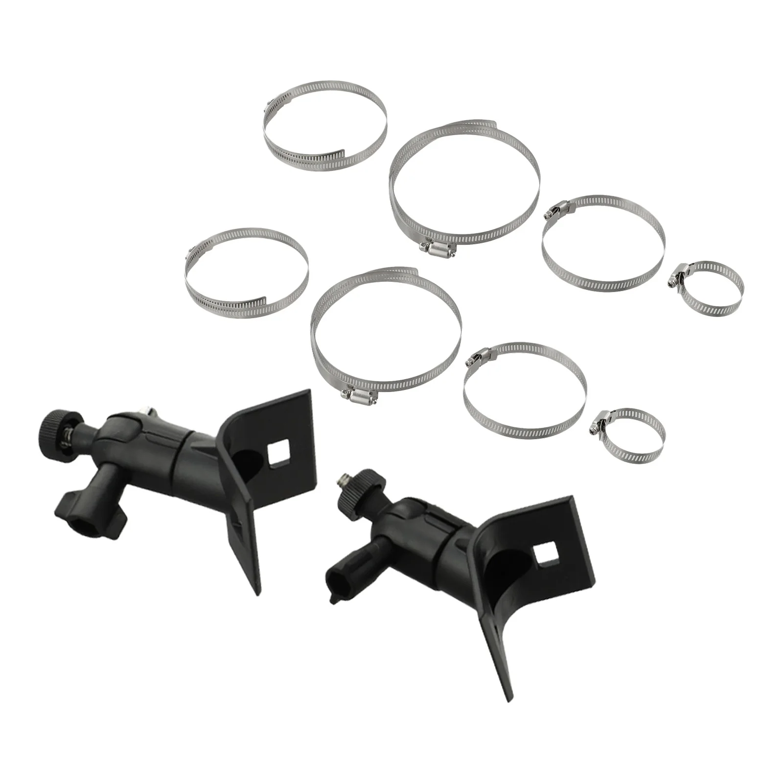 2 Pack Adjustable Camera Mount Bracket Wall Pole Holder With 1/4 Inch Screw For EufyCam For Arlo Pro Security Surveillance