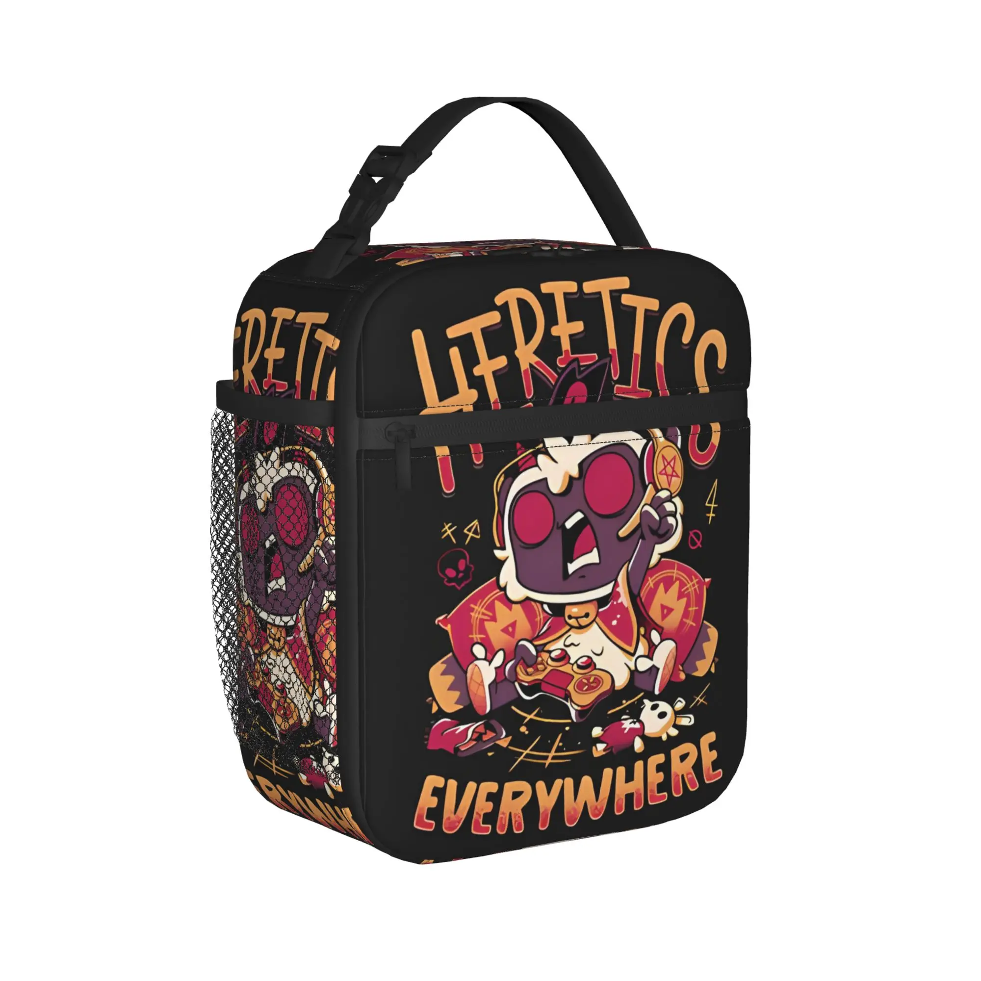 Cult Of The Lamb Video Games Insulated Lunch Bag Leakproof  Reusable Thermal Bag Tote Lunch Box Work  Picnic Men Women