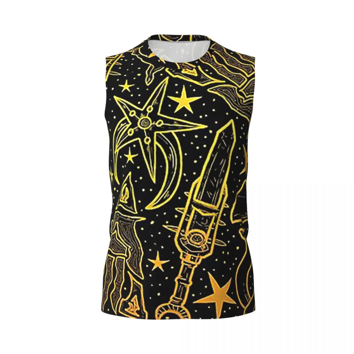 Nerevar Morrowind GOTY Edition Inspired Scrolls Elder Men T-shirt sans manches Hip Hop Street Style Beach Holiday Tank Tops