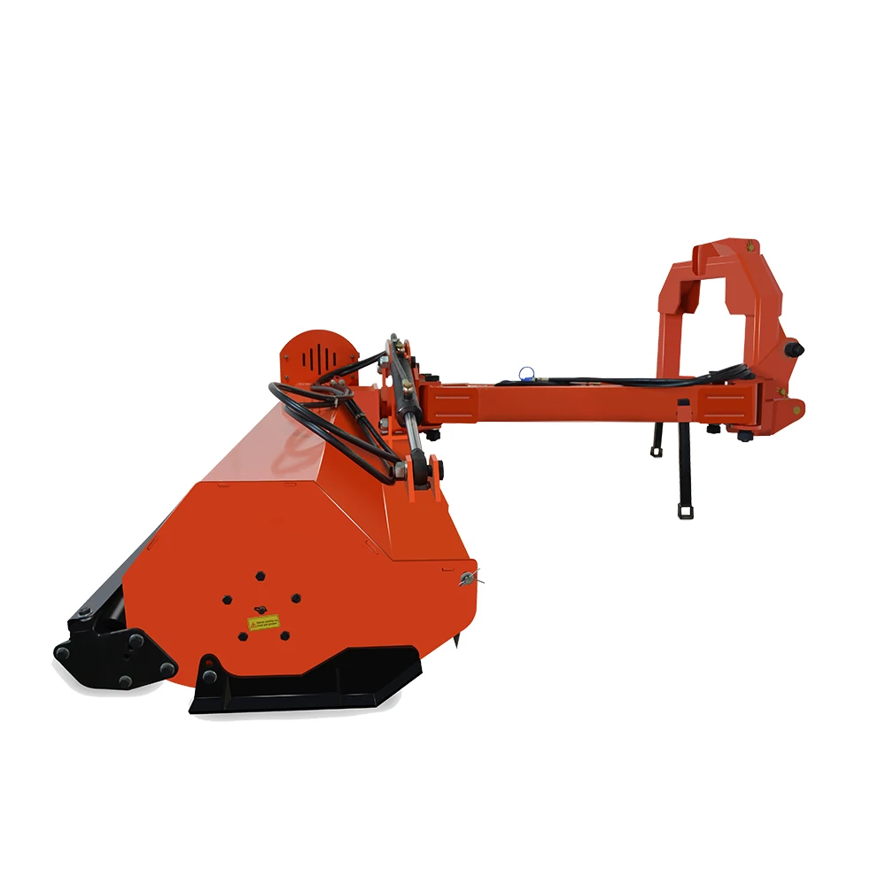 Farm Small Tractor Hedge Cutter Branches Trimming Pruner Side Shift Flail Mower Machine for Sale