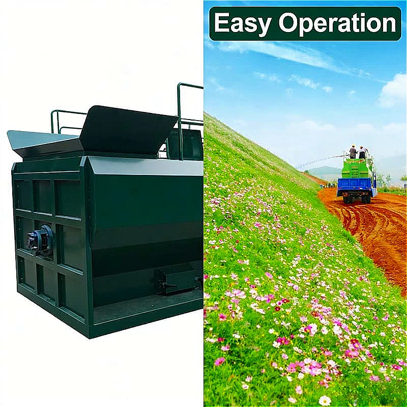 Industrial Hydro Seeder for Large Scale Land Reclamation and Erosion Control Projects Customized Pump Power Spray Distance Sale