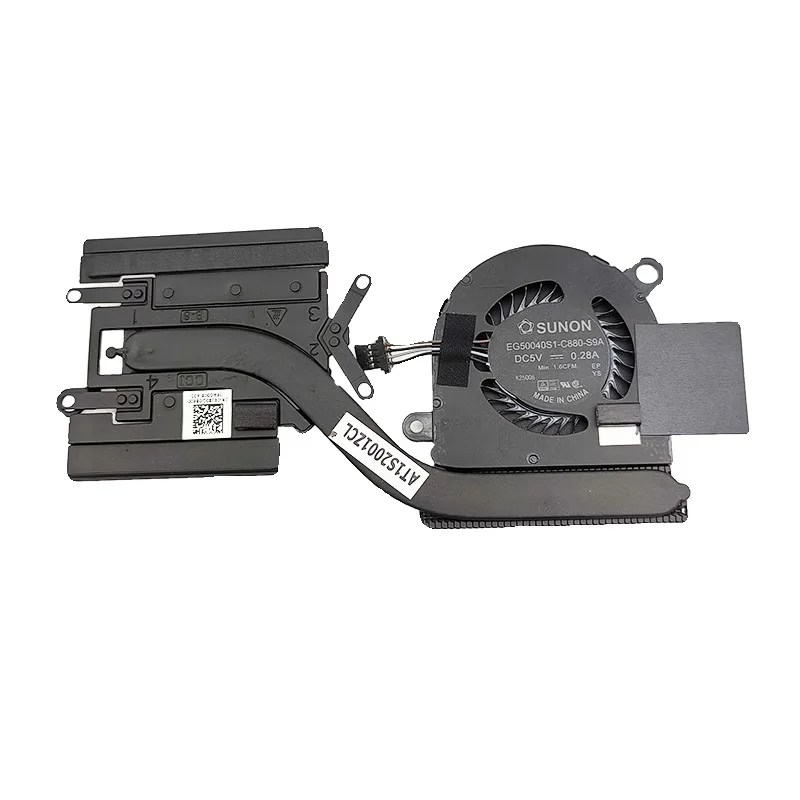 New Original Laptop CPU Cooling Fan with Heatsink For Dell Latitude 5289 E5289 7389 0R2X0G