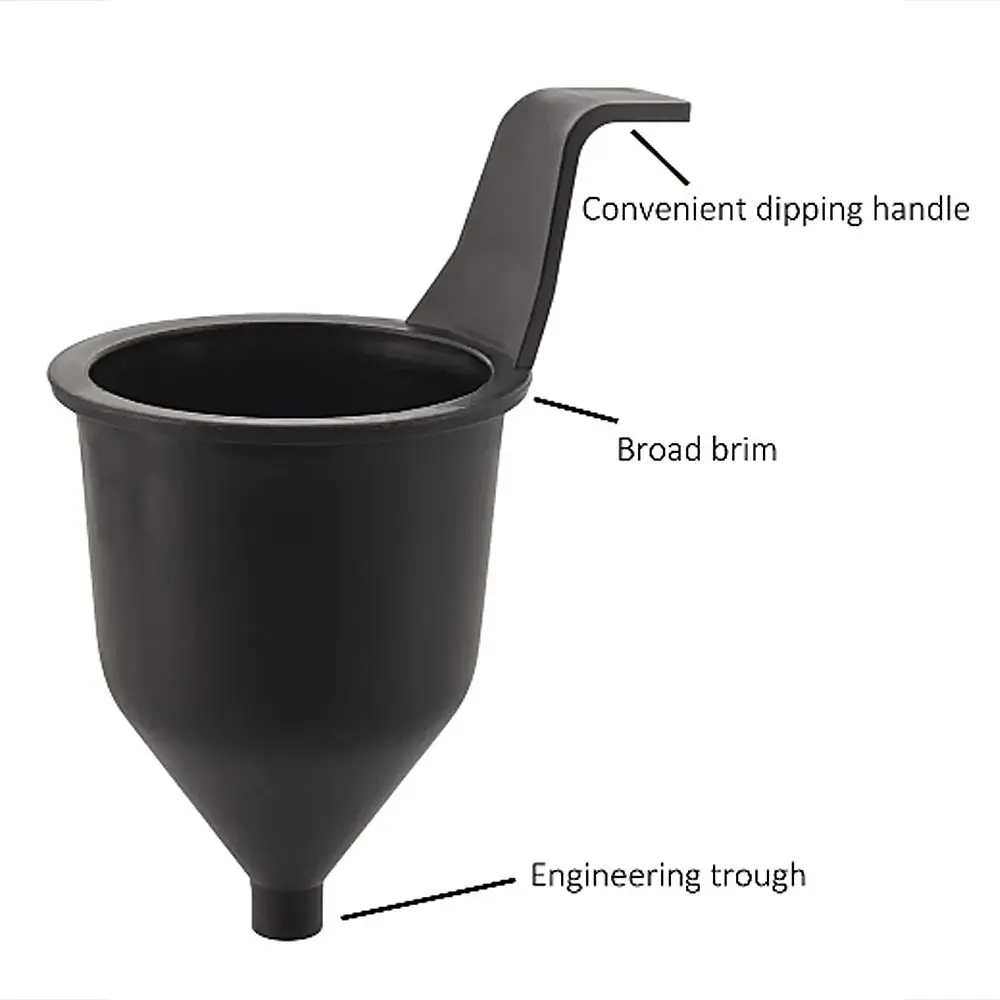 Thickened Liquid Consistency Cup Useful Viscosimeter Paint Refueling Funnels Lacquer Inks Replace