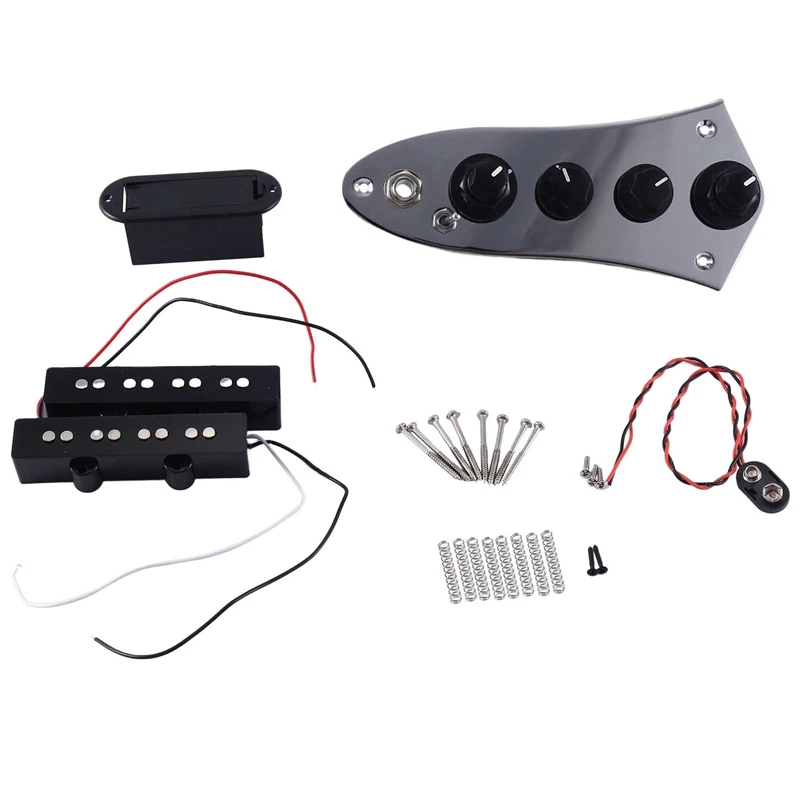 

5 Jazz JB-08 Bass Loaded Control Plate Universal Musical Instrument Accessories For 4/5 String Bass Guitar Parts