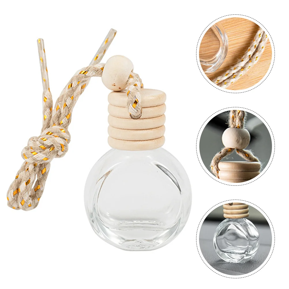 10 Pcs Car Perfume Bottle Empty Bottles Essential Oil Diffuser Refillable Accessories Glass
