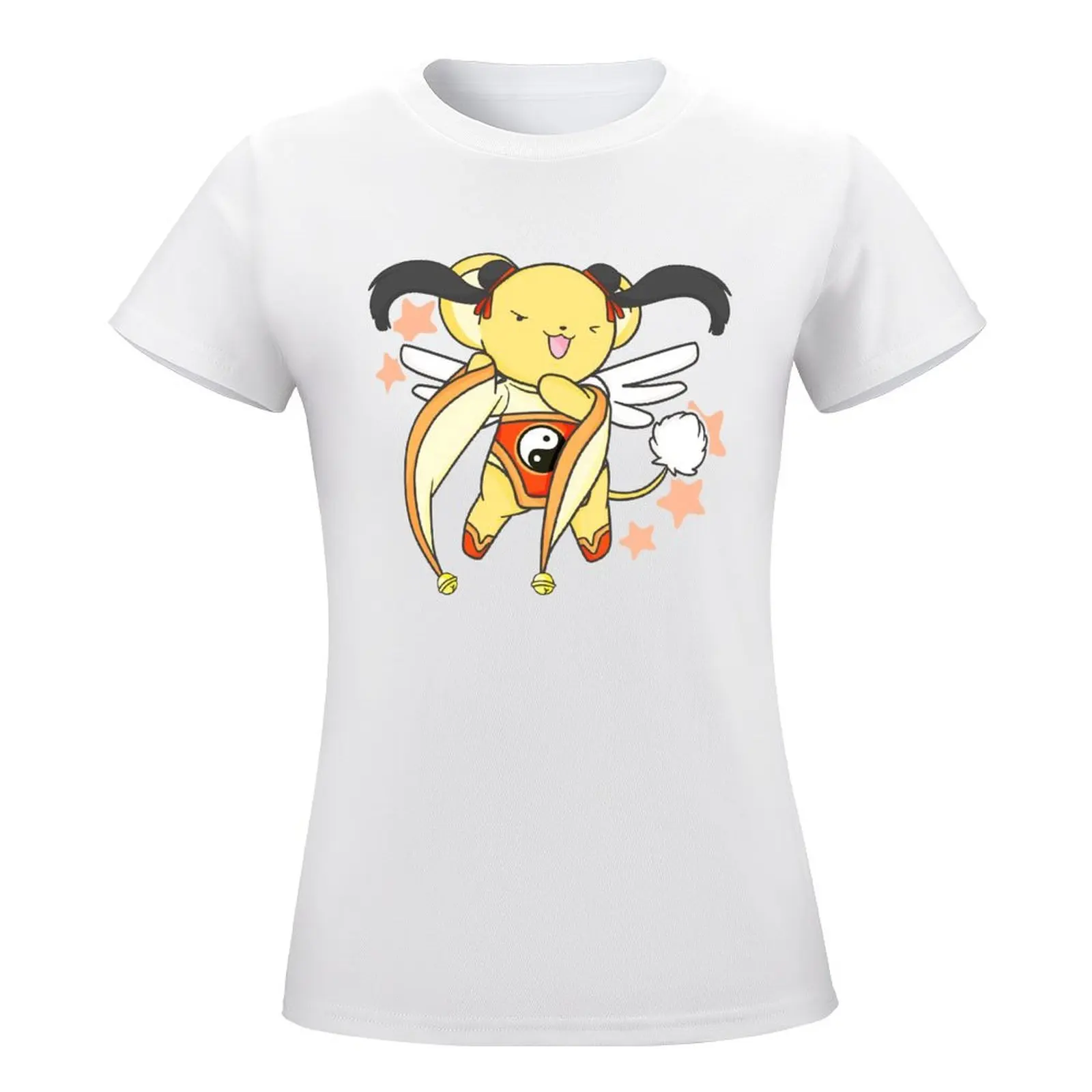 Round Neck Cardcaptor Sakura Keroling T-shirt  Move T-shirts Classic Casual Leisure