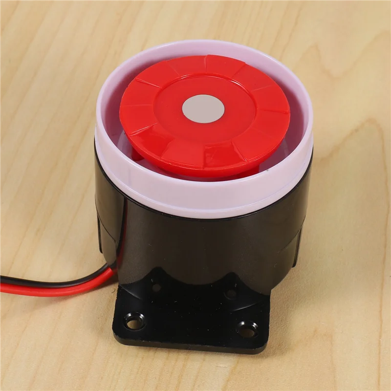 4X проводная мини-сирена для домашней охранной сигнализации, звуковая сирена 120DB 12V-ABJU