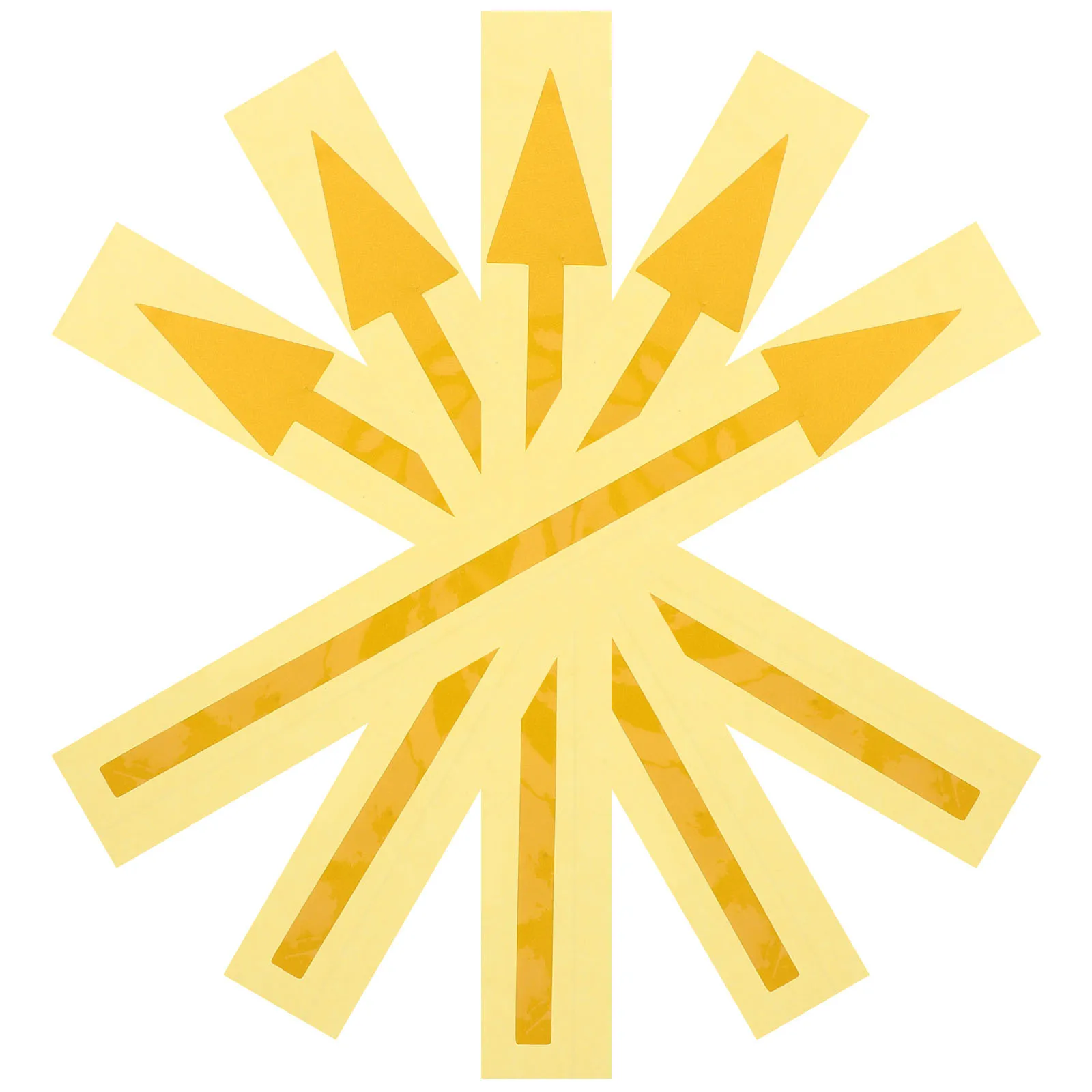 

5Pcs Reflective Mailbox Arrow Decals Clear Direction Outdoor Waterproof Stickers Self Adhesive Mailbox Marking Signs