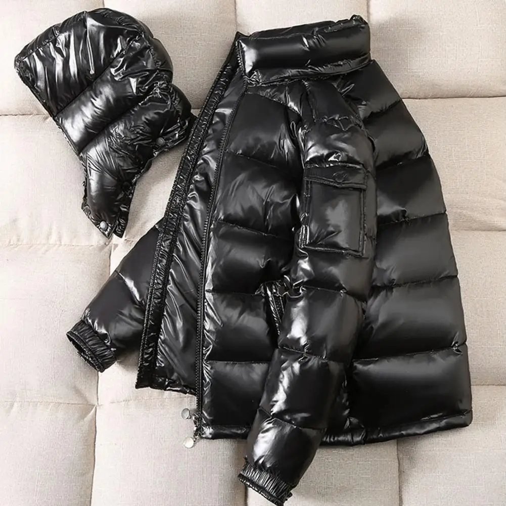 ฤดูหนาวใหม่ผู้ชายเงาปักเป้าแจ็คเก็ตHooded Casualเป็ดสีขาวลงเสื้อคุณภาพสูงชายกลางแจ้งWindproofแจ็คเก็ตอุ่น