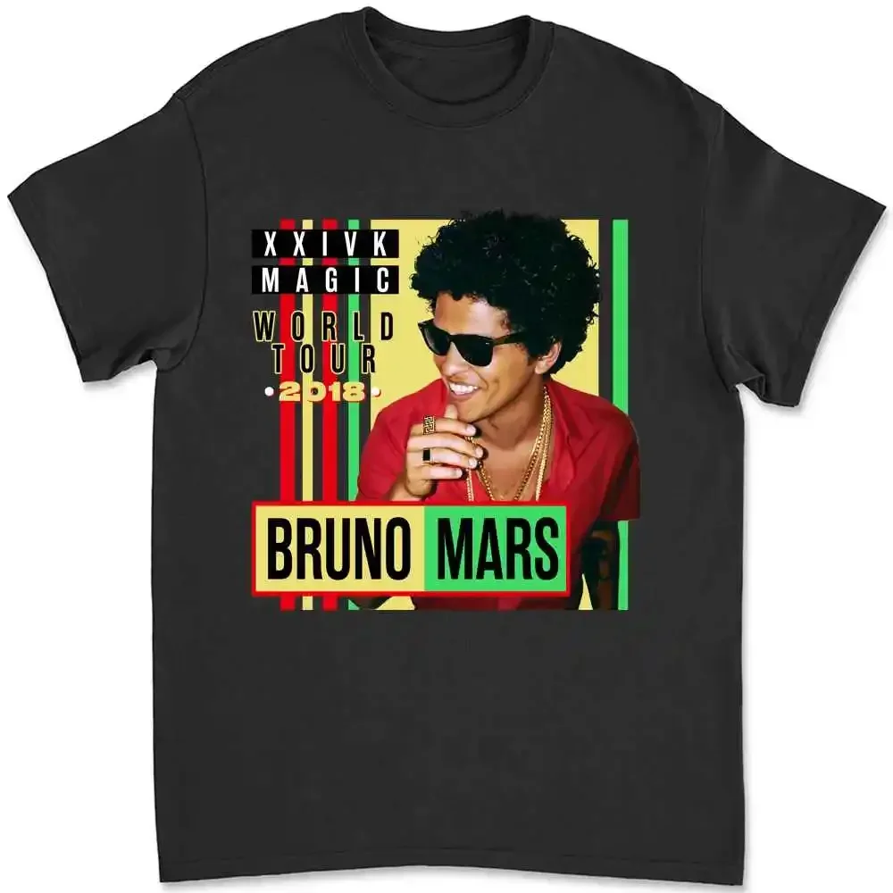 Bruno Mars Xxivk Magic World Tour 2018 T-shirt DAUA