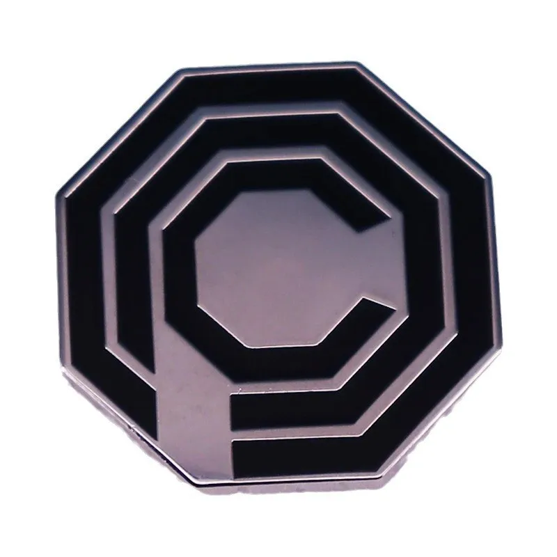 Robocop OCP Logo Enamel Pin Science Fiction Action Film Metal Brooch Badge Fashion Jewellery Backpack Accessory Gifts