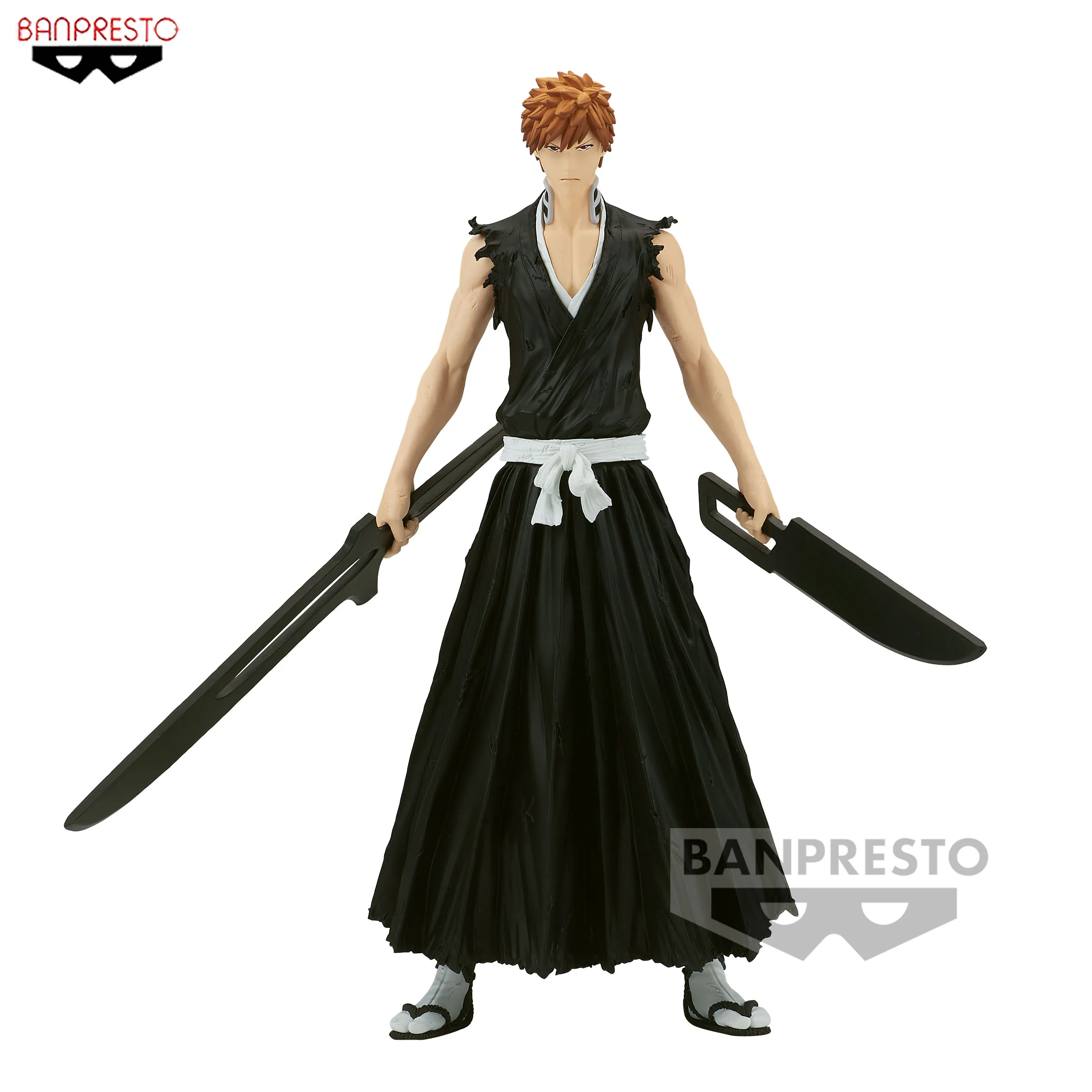 

In Stock Banpresto Bleach Kurosaki Ichigo Original Anime Figure Model Doll Action Figures Collection Cartoon Toys for Boys Gifts