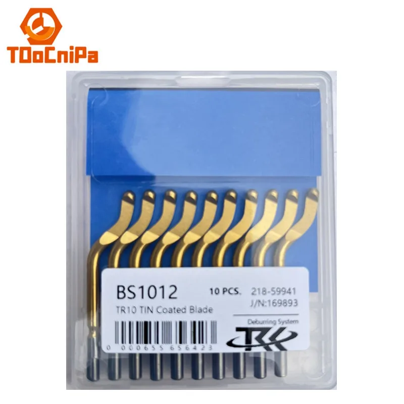 Deburring Trimming Knife BS2012 Trimmer BS1012 Scraper Blade BK3103 Triangular Tip Titanium Plating