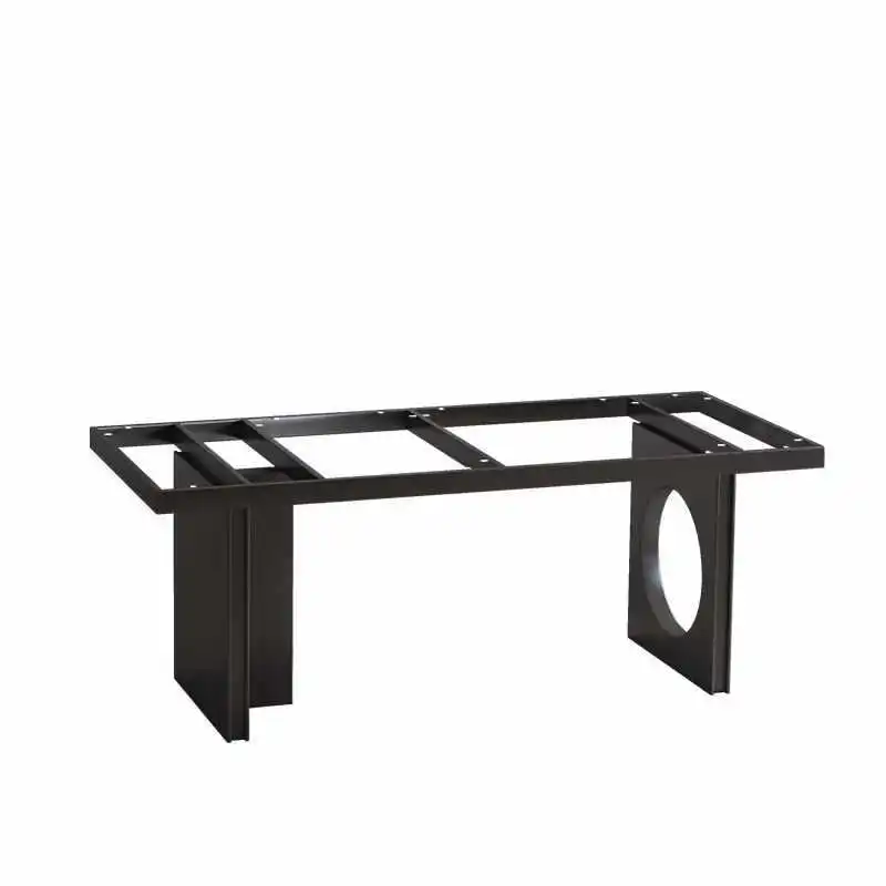 

Italian light luxury marble rock slab luxury stone metal foot stainless steel dining base coffee