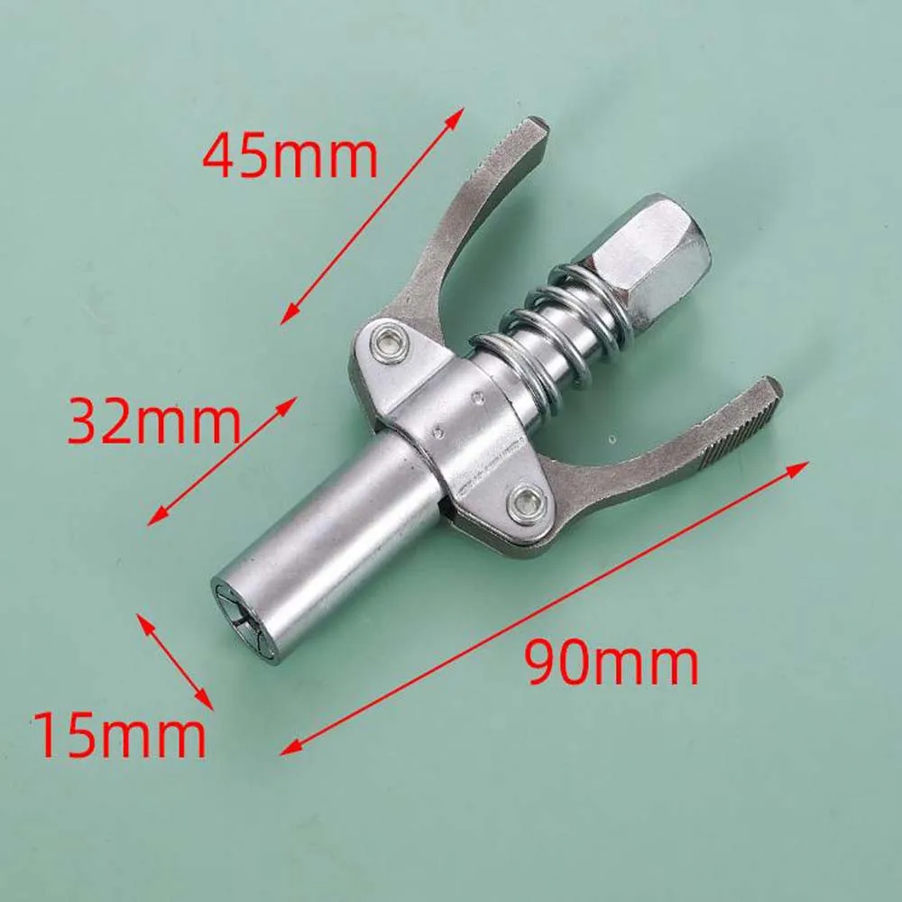 NEW Car Grease Coupler Heavy-Duty Quick Release Grease Gun Coupler NPTI/8 10000PSI Two Press Easy to Push Accessories Repair Too