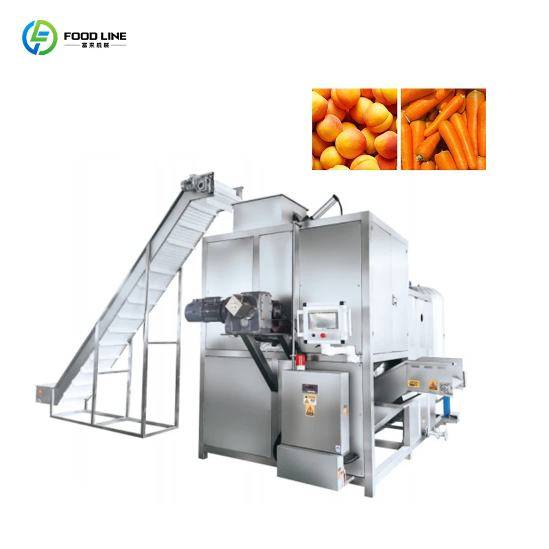 Optimal Performance Potato Peach Grape Taro Yam Fruit Vegetable Peeling Machine Commercial Processing Equipment Customize