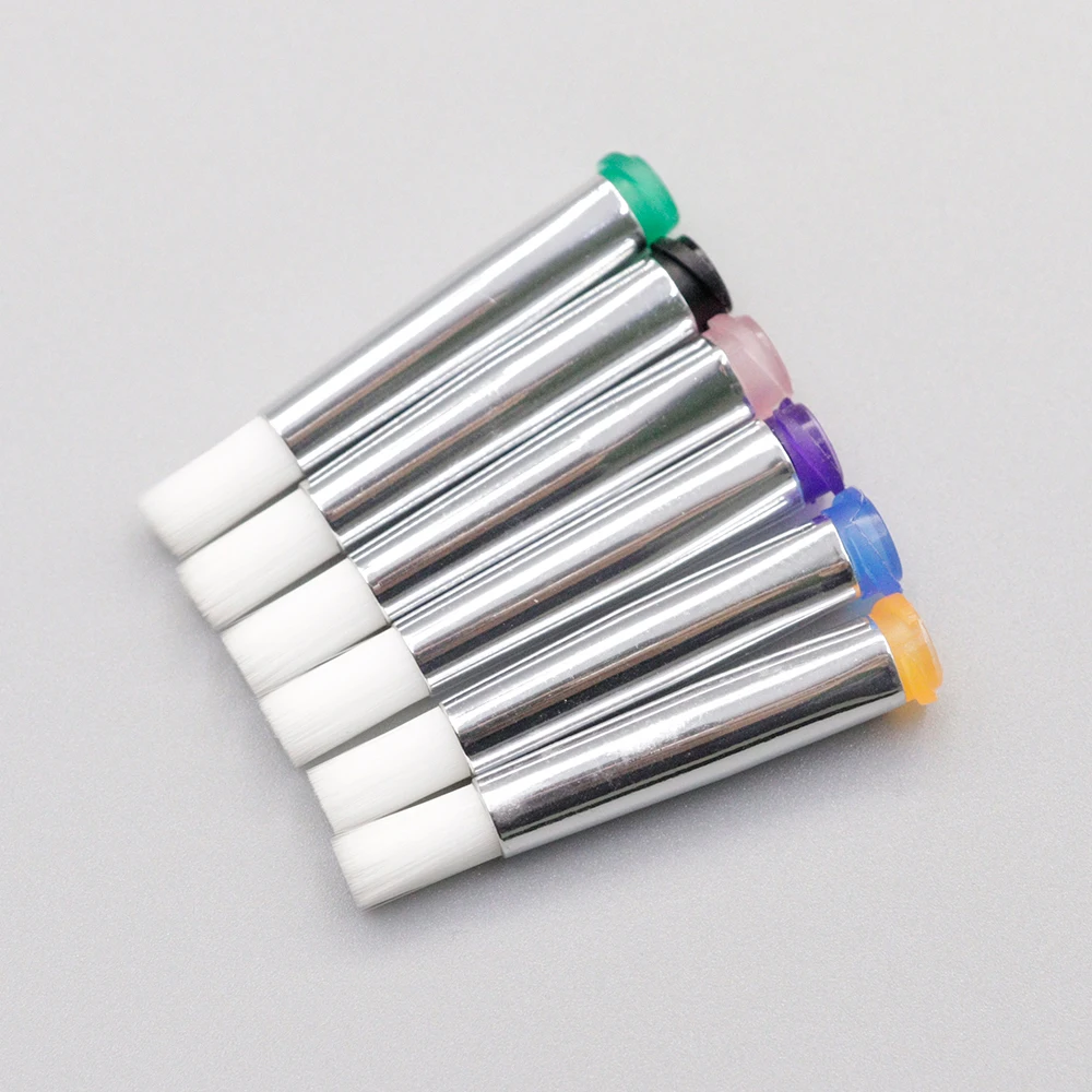 5pcs 5mm Round Mouth Soft Brush Needle Dispensing Injection Needle Glue Coating Needle for Precision Dispensing Machine