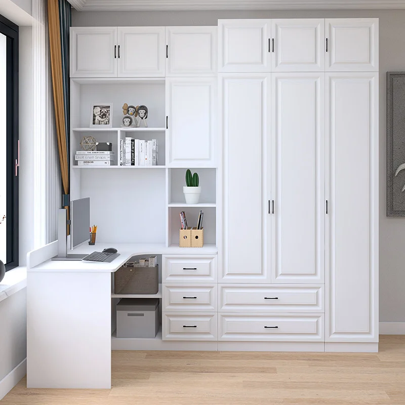 Incense Luxury Wardrobe Drawer Storage Dresser Cheap Cabinet Wardrobe White Wooden Modern Szafa Na Ubrania Home Furniture