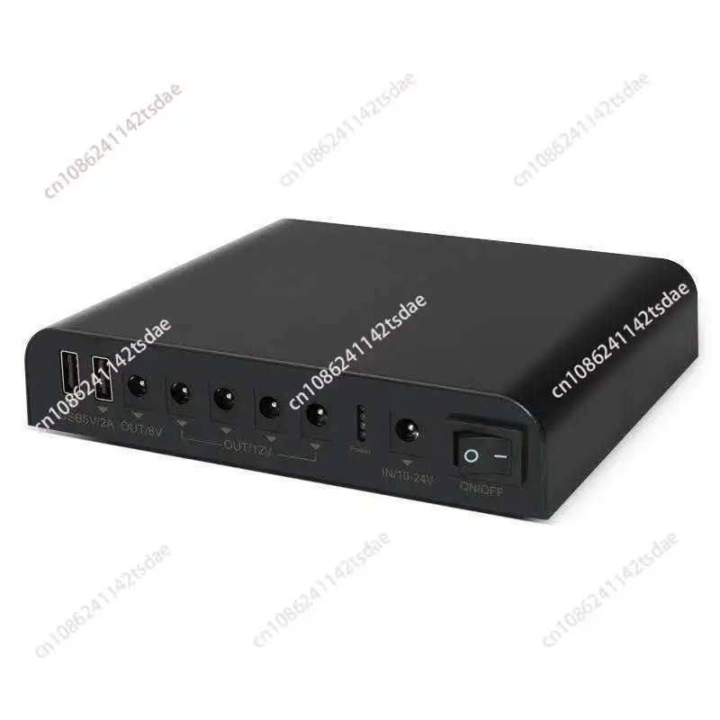 

DC 12V/9V/5V Output Mini UPS Uninterrupted Power Supply 18650 27000mAh 98Wh Lithium ion Backup Battery