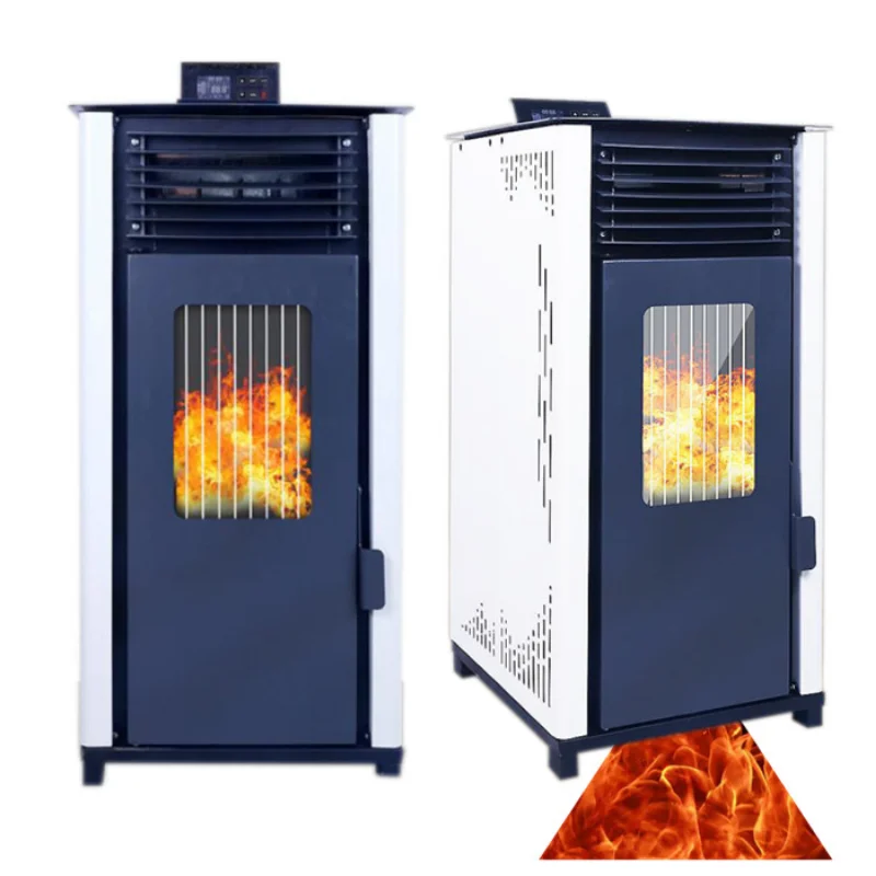 Latest Fireplace Pellets Burning Heated Biomass Burning Pellet Machine Pellet Stoves Serbia Industrial