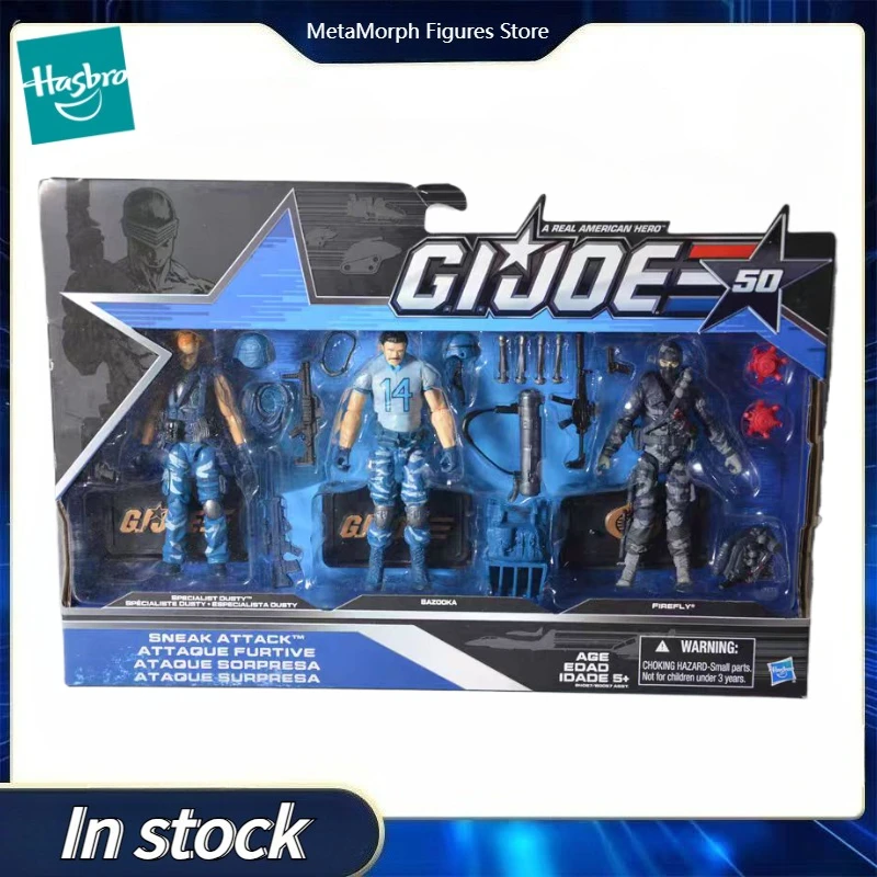 Hasbro G.I. Original Figura Coleccionable de Joe de la Serie Classified, un Verdadero HÉRÓE AMERICANO, Modelo Specialist Dusty/Bazooka/Firefy
