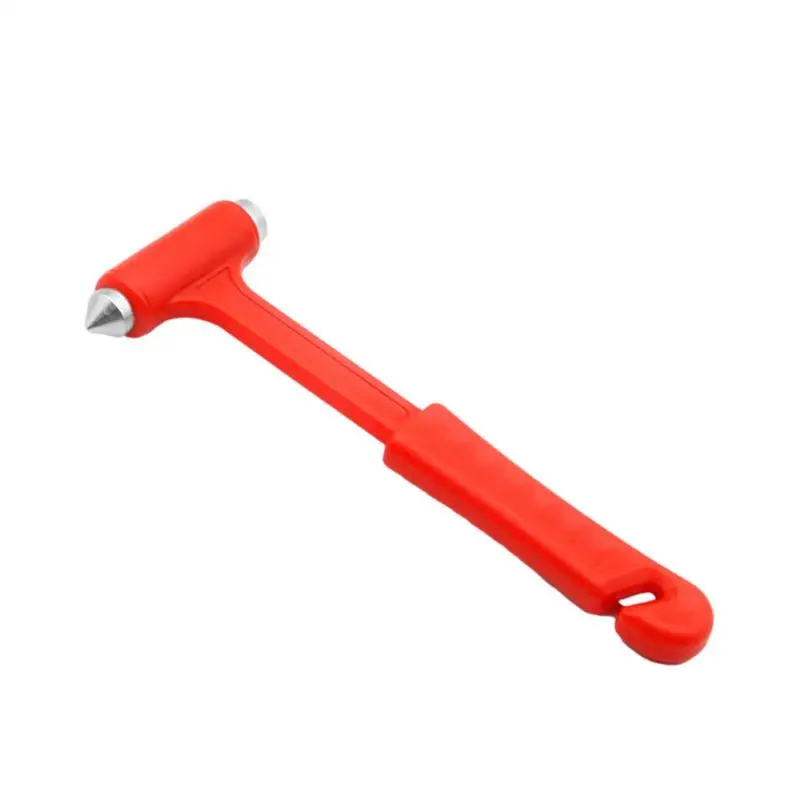 Mini martillo de seguridad para coche portátil 2 en 1, martillo de emergencia de ahorro, herramienta de Escape de emergencia, cortador de cinturón de seguridad, freno de vidrio