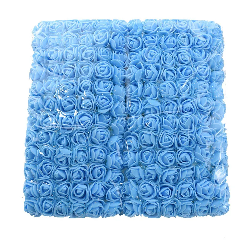 144 Stück Künstliche Blumen aus PE-Garn, Rosen für Außenbereich, UV-Schutz, Großhandel, Gartenbogen, Wandkranz, Hochzeit, Heim-DIY, Geschenkbox, Festlichkeiten – Detail 26