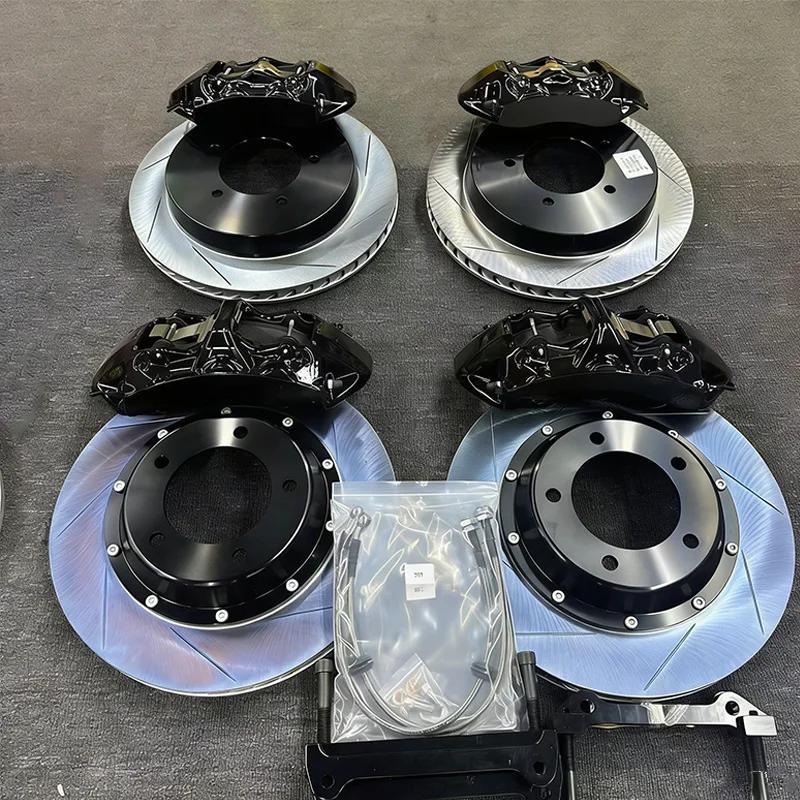 GT6 6POT and GT4 4POT Big Brake Caliper Kit with Floating Screws Performance Upgrade for Challenger Grand Cherokee  Land Cruiser