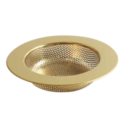 Talea 114MM Drain Basket Filter Hair Catcher Golden Color QS419C012