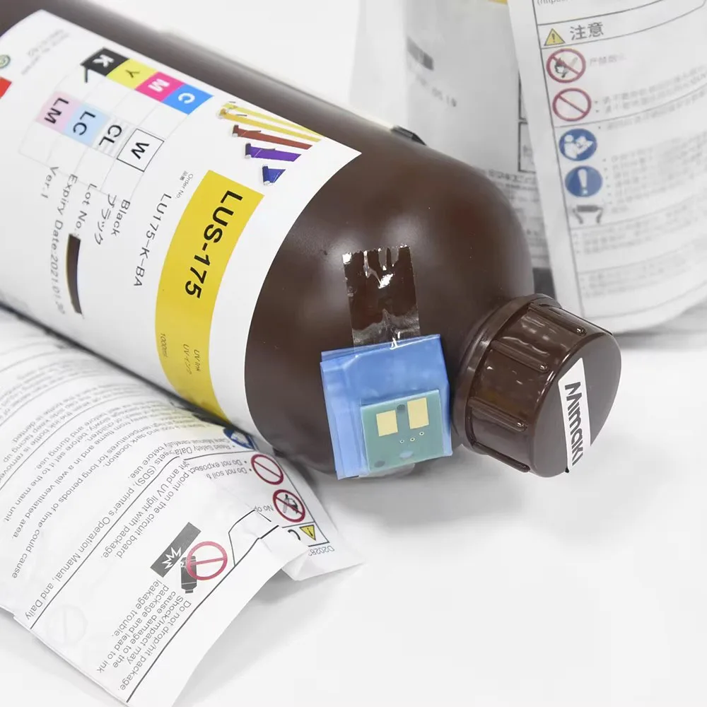 LUS175 Original LUS-175 Ink With Chips 1000ml LUS175 for Mimaki UCJV150-160 UCJV300-75 UCJV300-107 UCJV300-130 UCJV300-160