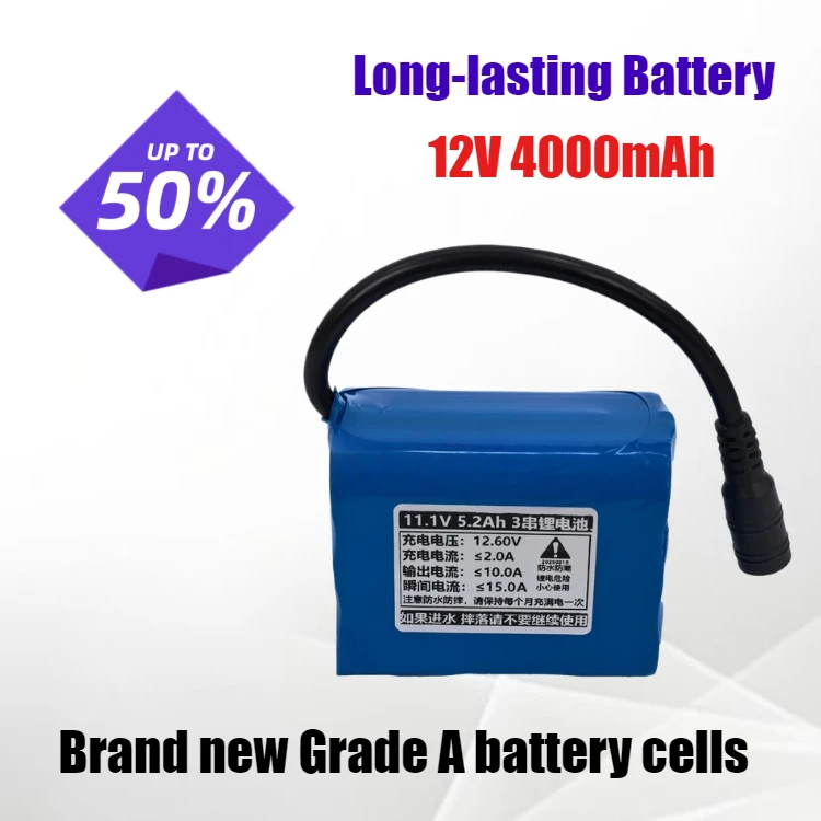 

4V 4Ah Lithium Battery Pack for Electronic Scales Platform Scales Weighing Apparatus and Floor Scales