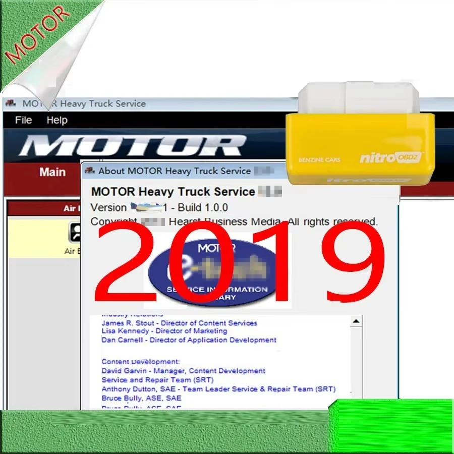 Generador de claves de desbloqueo con Nitro, generador de grietas activo para camiones pesados con MOTOR V19 hasta 2022, Manual,