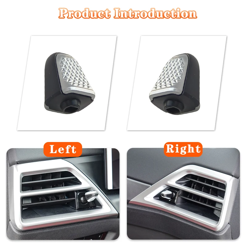 For BMW G28 G22 G42 G87 G80 G82 front air conditioning vent knob 2/3/4 series M2M3M4 air left right wind direction switch lever