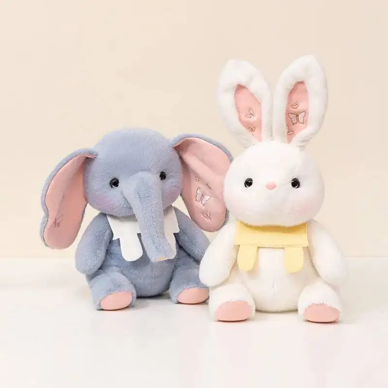 

Cute Plush Animals Penguin Rabbit Toy 58cm High Quality Stuffed Elephant Bunny Soft Doll Pillow Kids Toy Birthday Christmas Gift