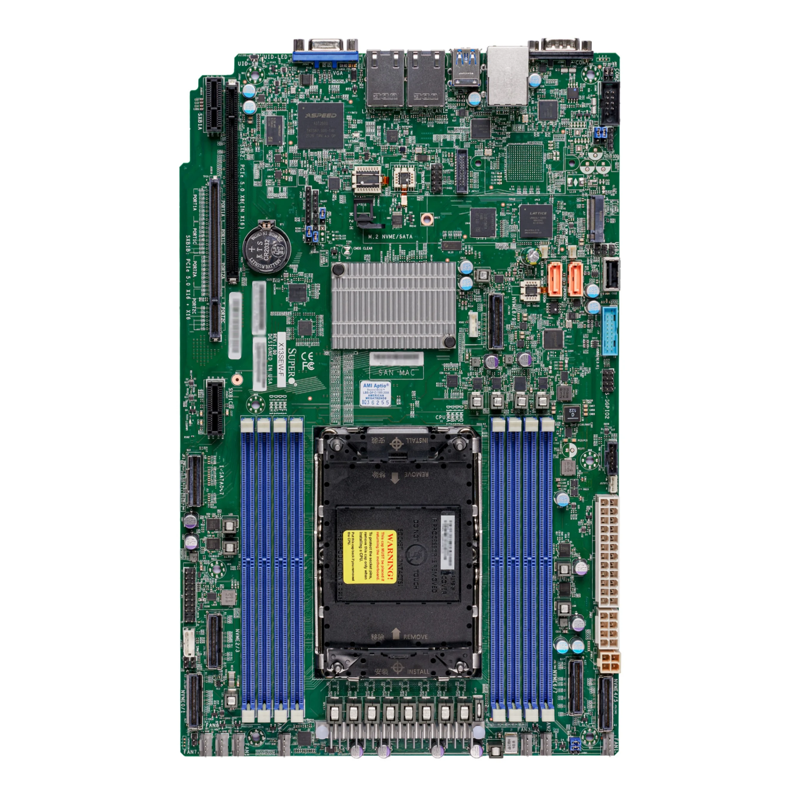 

Материнская плата Supermicro X13SEW-TF, фирменная, WIO, с одним разъемом, LGA-4677 (разъем E), масштабируемые процессоры Xeon, 5/4 поколения