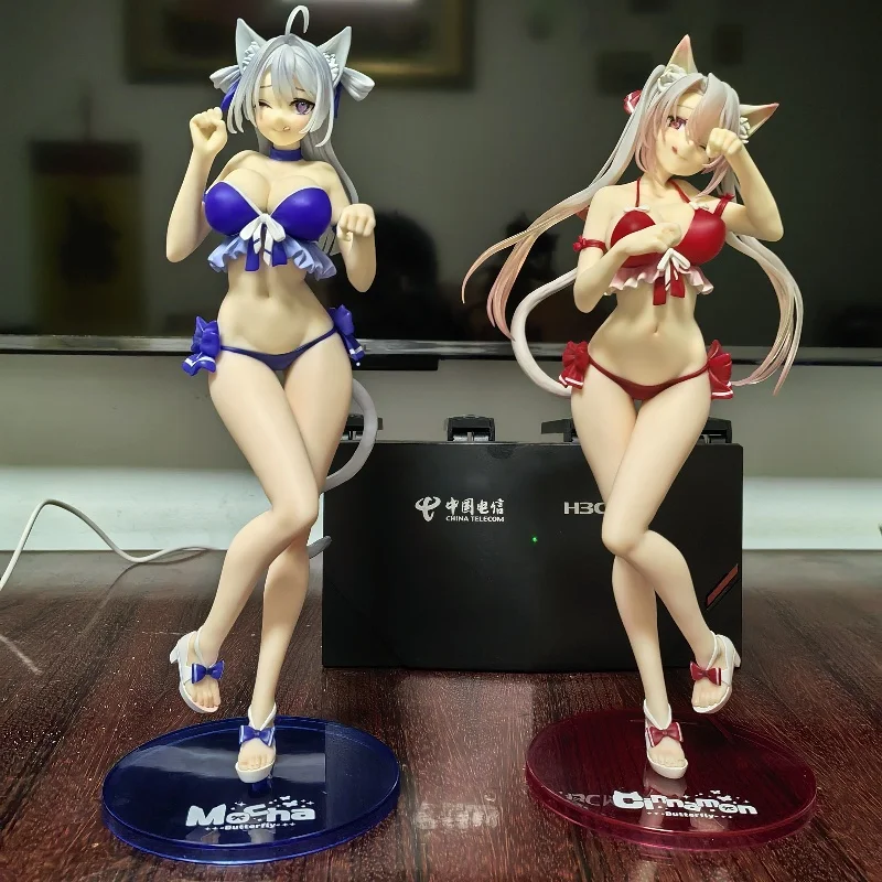 Genuino en Stock Koikoi mariposa canela figura proporcional Original 23,5 cm Anime japonés lindo personaje de acción Decoración