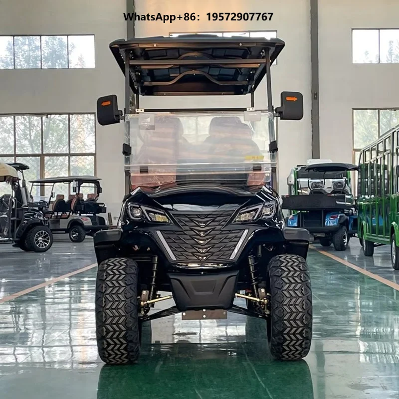 Custom Battery Powered 6 Seater Golf Cart for Sale with Lithium Utility Vehicles Golf Carts