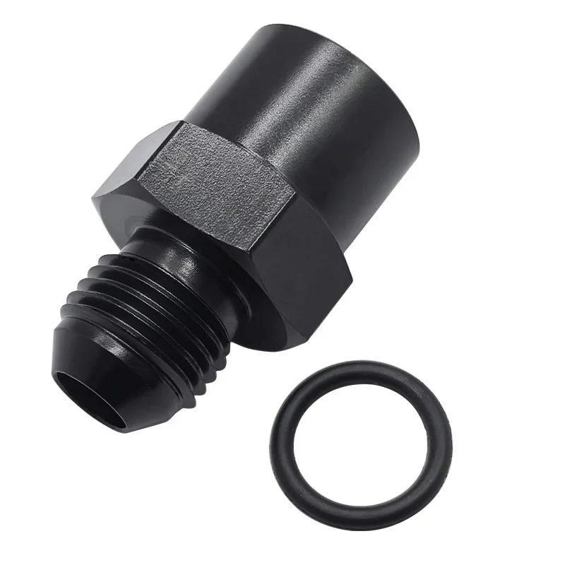 6AN Male Flare Fuel Line Adapter TBI Vortec 87-98 Truck to Female M16-1 5 Oring Power Steering Fitting