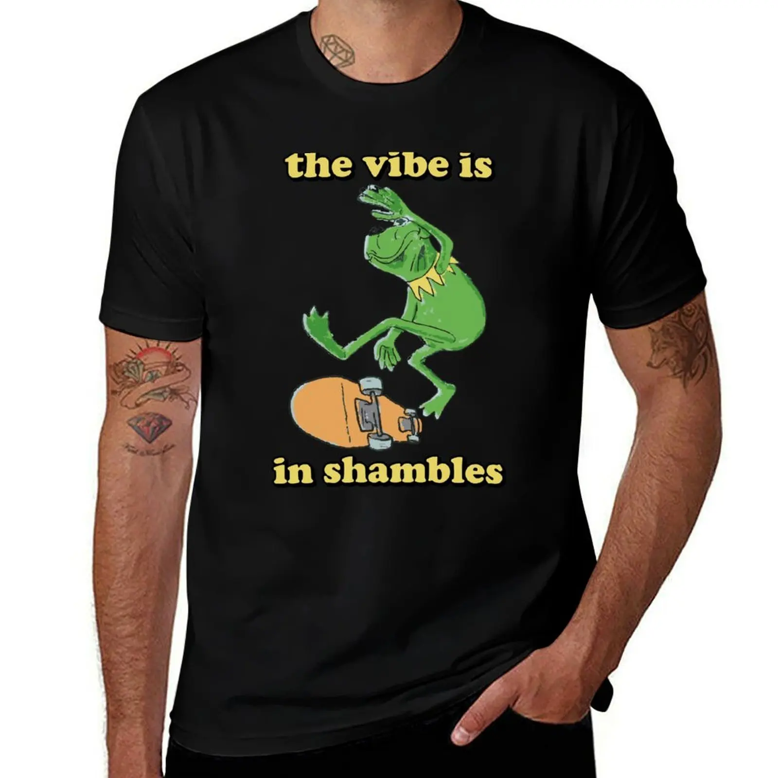 The Vibe Is In Shambles T-Shirt Plus Size Loose Fit T-Shirt