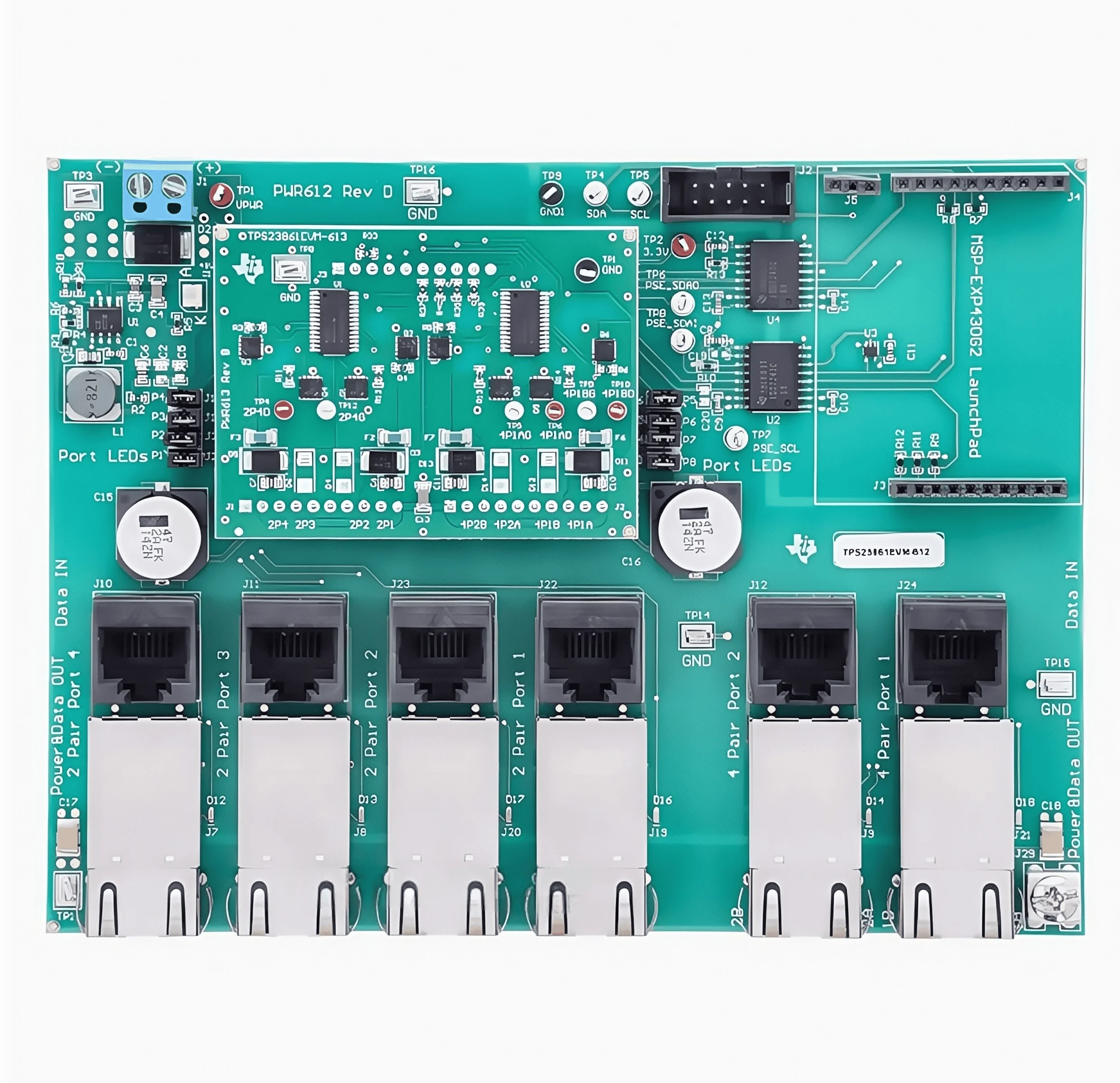 TPS23861EVM-612 TPS23861 TPS23861EVM Controller Evaluation Module new and original