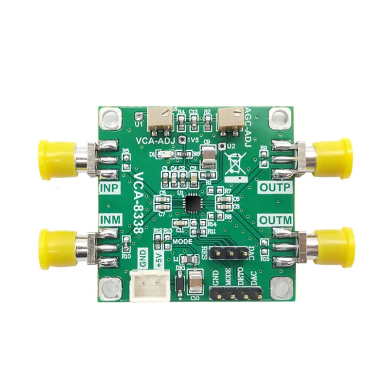 AD8338 Voltage-Controlled Amplifier Module: AGC Amplifier, Intermediate Frequency, Low Noise, Wide Dynamic Range Automatic Gain