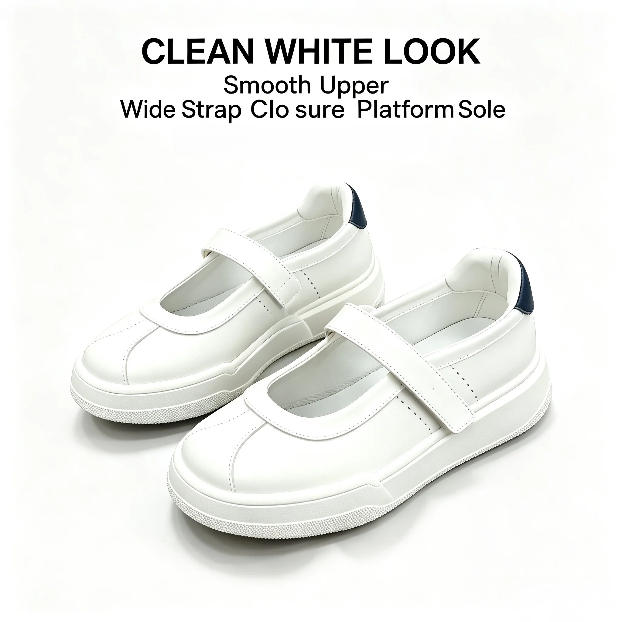 Brand Special Women's Low-Cut Mary Jane Flats with Single Velcro StrapBallet-Inspired Sneakers (Lightweight & Non-Slip) 5F371E